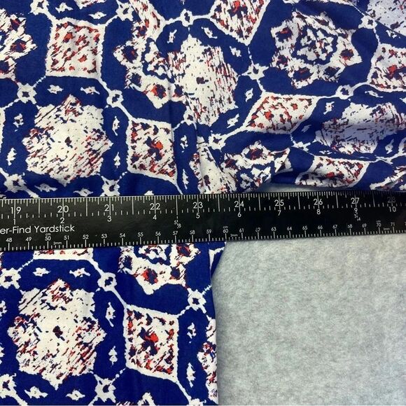 Beach Lunch Lounge Women’s Tunic Boho Ultralight Multi Blue Red size 2X - Picture 5 of 9